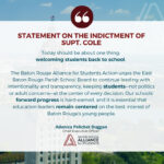 Statement on the indictment of Superintendent Cole